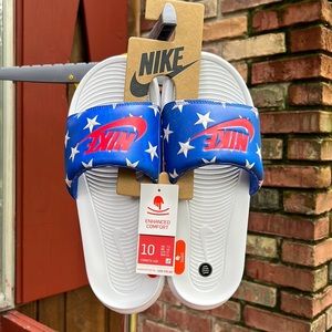 Nike Victori One Slide Print Size 10 Brand New